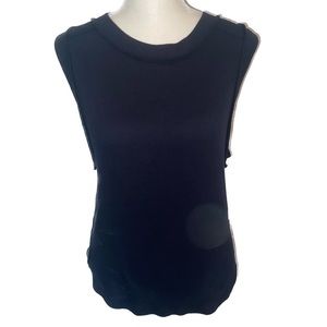 Free People Kate Black Sleeveless Top